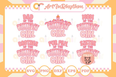 Birthday Girl Svg Bundle, Birthday Girl Svg, Birthday Svg, Birthday Shirt Designs SVG Artinrhythm shop 