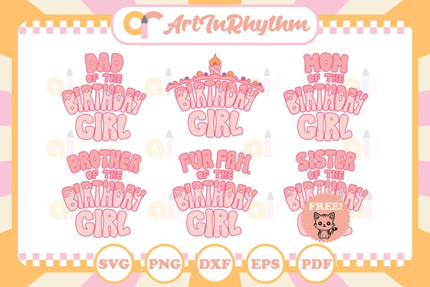 Birthday Girl Svg Bundle, Birthday Girl Svg, Birthday Svg, Birthday Shirt Designs SVG Artinrhythm shop 