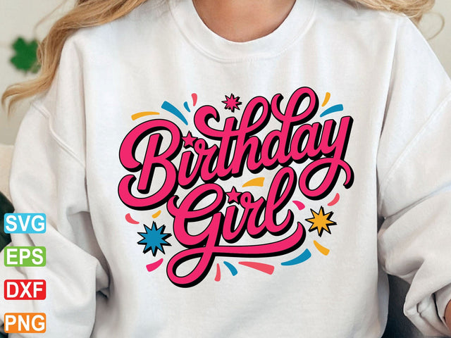 Birthday Girl SVG, (Digital Download) SVG Creativeart88 