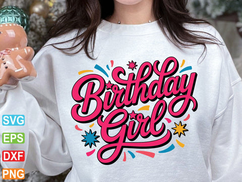 Birthday Girl SVG, (Digital Download) SVG Creativeart88 