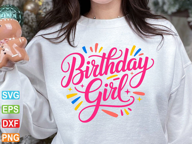 Birthday Girl SVG, (Digital Download) SVG Creativeart88 