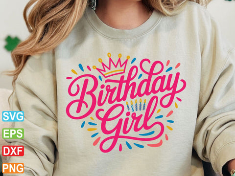 Birthday Girl SVG, (Digital Download) SVG Creativeart88 