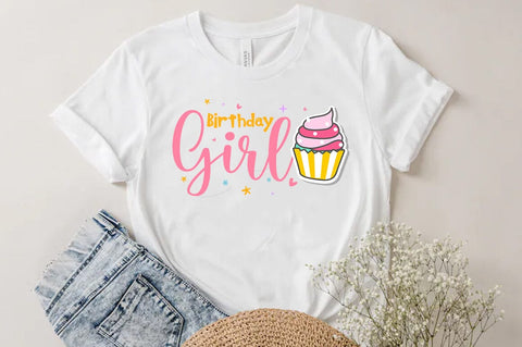 Birthday Girl Unicorn SVG SVG FiveStarCrafting 