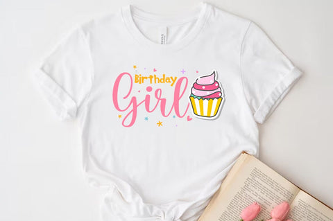 Birthday Girl Unicorn SVG SVG FiveStarCrafting 