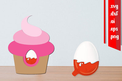 Birthday Kinder Holder Layered Papercut SVG zafrans studio 