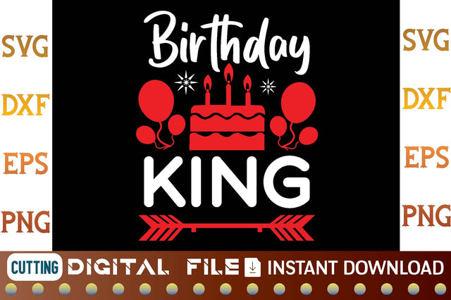 Birthday King svg SVG designer krishna 