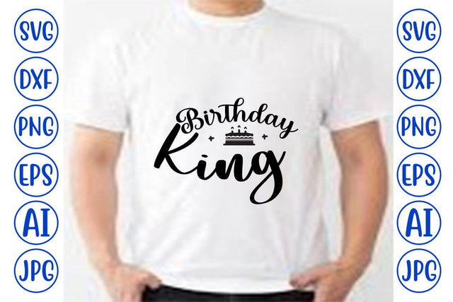 Birthday King SVG Syaman 