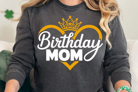 Birthday Mama SVG, Birthday Mom svg, Crown, Queen Birthday, Its My Birthday svg, Birthday shirt svg, Birthday Party svg, Cricut, Queen SVG SVG DesignDestine 