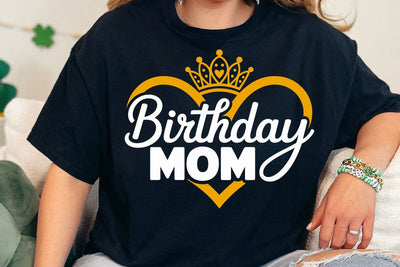 Birthday Mama SVG, Birthday Mom svg, Crown, Queen Birthday, Its My Birthday svg, Birthday shirt svg, Birthday Party svg, Cricut, Queen SVG SVG DesignDestine 