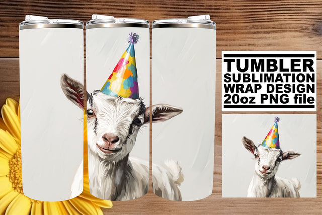 Birthday Menagerie Adventure: Animal Tumbler Design Sublimation afrosvg 