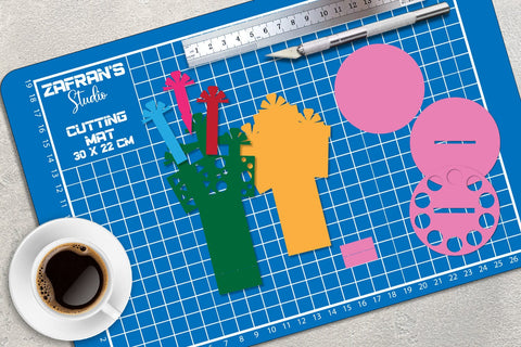 Birthday Money Cake | Gift Box Money Cake 3D Paper zafrans studio 