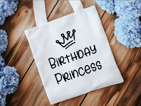 Birthday Princess SVG SVG Paige Cole Studio 