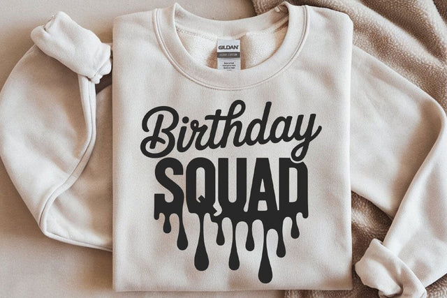 Birthday Squad Drip SVG: Princess Shirt SVG DesignDestine 