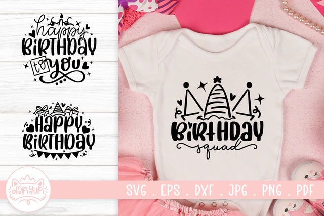 Birthday SVG Cut File SVG dapiyupi store 