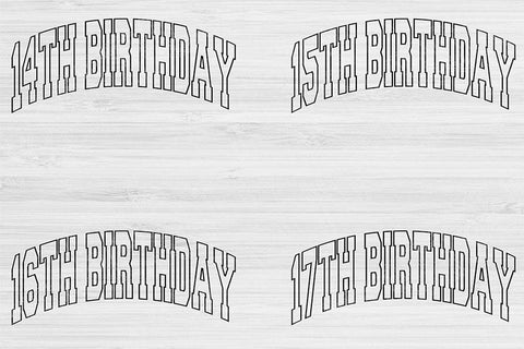 Birthday Svg Png Cut Files, In My Era Svg, Birthday Girl Svg Files For Cricut, Sweet Sixteen Svg Silhouette Digital Designs Birthday Bundle SVG TiffsCraftyCreations 