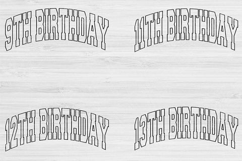 Birthday Svg Png Cut Files, In My Era Svg, Birthday Girl Svg Files For Cricut, Sweet Sixteen Svg Silhouette Digital Designs Birthday Bundle SVG TiffsCraftyCreations 
