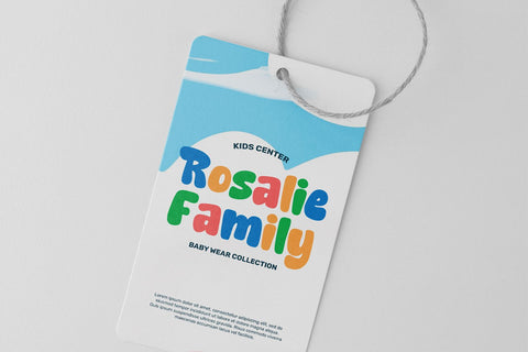 Biscotti - Food Brand Identity Font Font Mozarella 