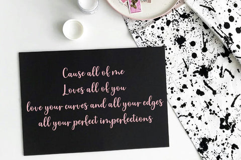 Biscuit Font Studio Natural Ink 