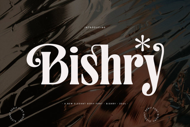 Bishry - Elegant Serif Font Font studioalmeera 
