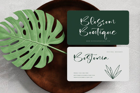 Bistania Mayneli - Freestyle Stylish Font Font Letterena Studios 