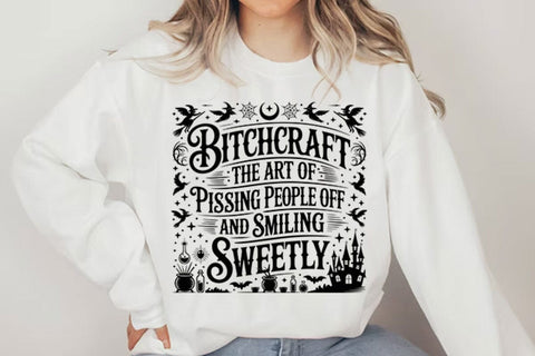 Bitch craft Funny Halloween PNG Designs Sublimation Shahin alam 