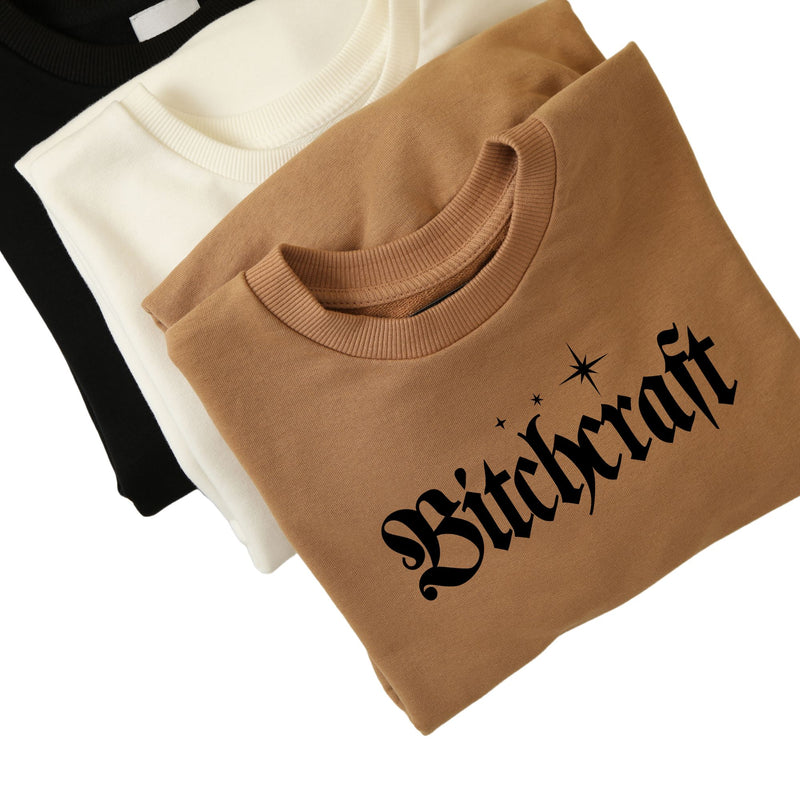 Bitchcraft Sassy Crafting SVG | Adult Humor Crafting Design | NSFW Maker Quote Typography SVG Crafting After Dark 