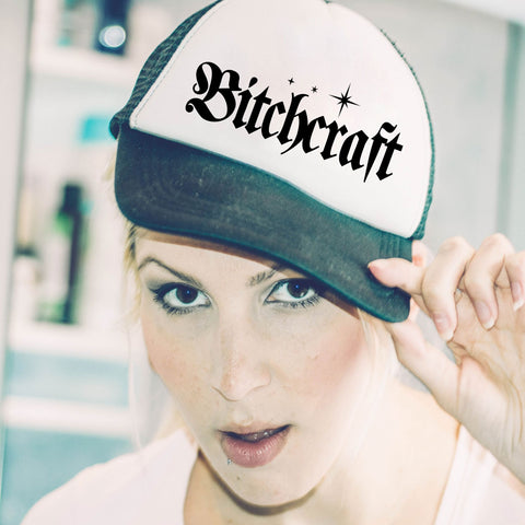 Bitchcraft Sassy Crafting SVG | Adult Humor Crafting Design | NSFW Maker Quote Typography SVG Crafting After Dark 