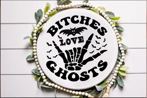 bitches love ghosts SVG Angelina750 