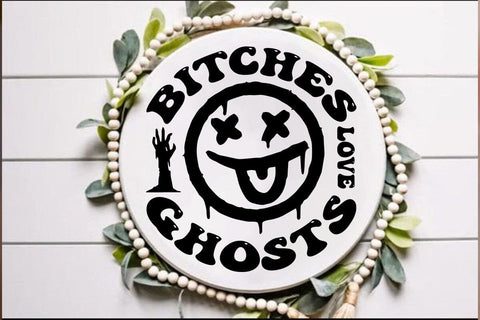 bitches love ghosts SVG Angelina750 