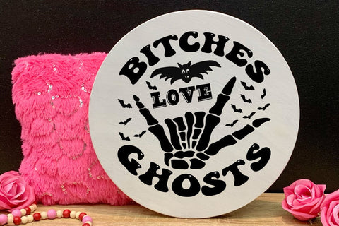 bitches love ghosts SVG Angelina750 