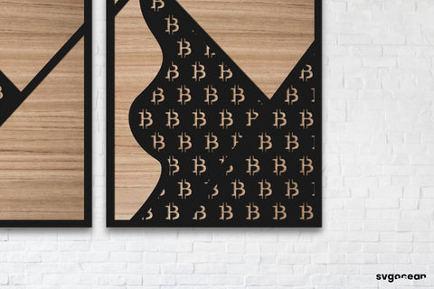 Bitcoin Wall Decor SVG SvgOcean 