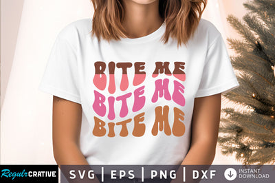 Bite me Svg Design SVG Regulrcrative 