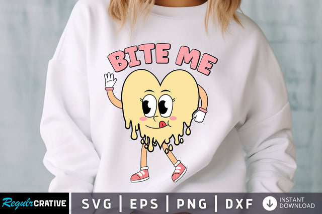 Bite me svg Design SVG Regulrcrative 