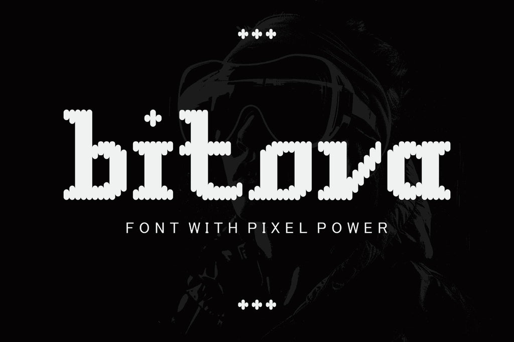 Bitova - Pixel Power Rounded Font - So Fontsy