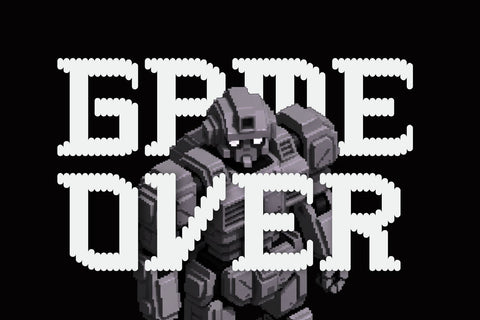 Bitova - Pixel Power Rounded Font Font Mozzatype 