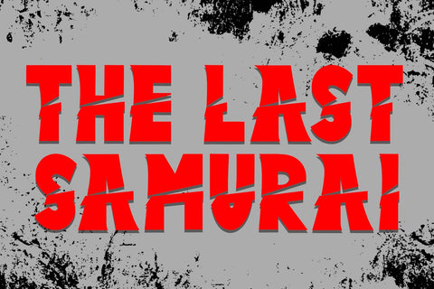 Black Althon Font Prasetya Letter 