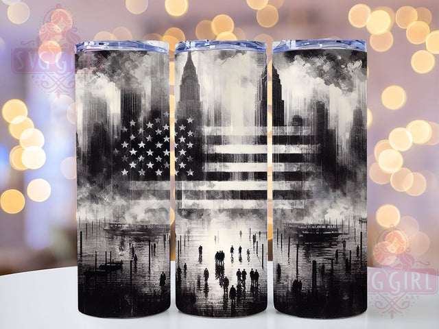 Black American Flag African Pride Tumbler Wrap, African American Pride Wrap, 20oz Patriotic Tumbler, Juneteenth Flag Design, Melanin Flag Tumbler, Cultural Pride Sublimation Sublimation SvggirlplusArt 