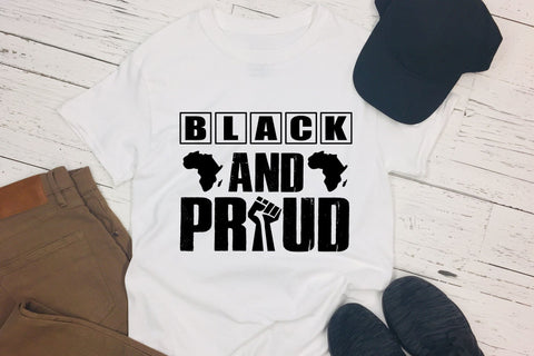Black and Proud, Black History Month SVG Design SVG CraftLabSVG 
