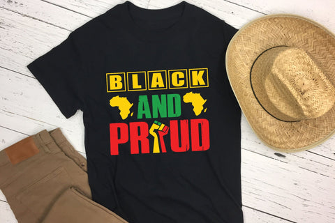 Black and Proud, Black History Month SVG Design SVG CraftLabSVG 