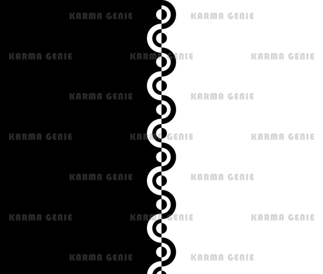 Black And White 60s Two Tone Mod Ska Retro Pattern Digital Paper Digital Pattern Karma Genie Graphics 
