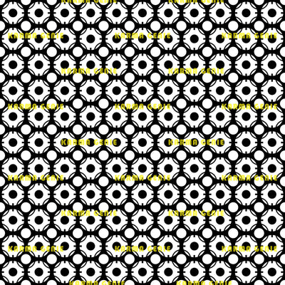 Black And White Retro Circles Geometric 1960s Pattern Digital Paper Digital Pattern Karma Genie Graphics 