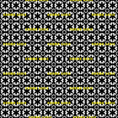 Black And White Retro Daisy Flowers Pattern Digital Paper Digital Pattern Karma Genie Graphics 