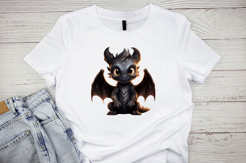 Black Angry Dragon Sublimation Clipart Bundle Sublimation Designangry 