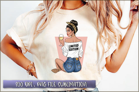 Black Boss Lady Black Girl Sublimation Sublimation Shetara Begum 