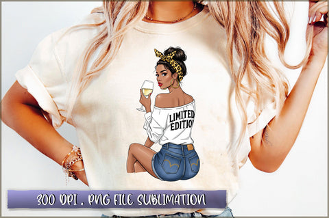 Black Boss Lady Black Girl Sublimation Sublimation Shetara Begum 