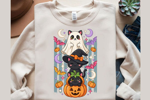 Black Cats Halloween Sublimation Png Sublimation Shahin alam 