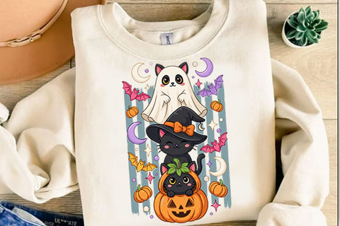 Black Cats Halloween Sublimation Png Sublimation Shahin alam 