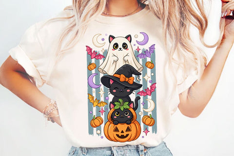 Black Cats Halloween Sublimation Png Sublimation Shahin alam 