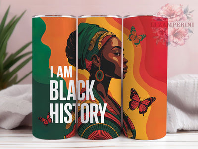 Black Excellence Power Tumbler, Power Theme, Afrocentric Freedom, Cultural Pride, Empowerment Art, Tumbler Wrap, Sublimation Design Sublimation Li Zamperini 