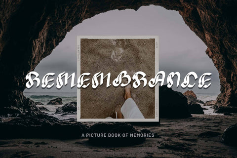 Black Faster Font Prasetya Letter 